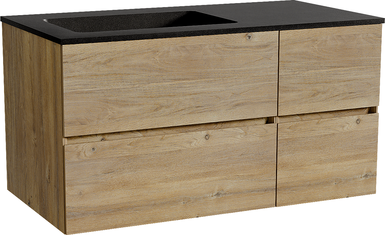 Storke Edge badkamermeubel met Scuro wastafel