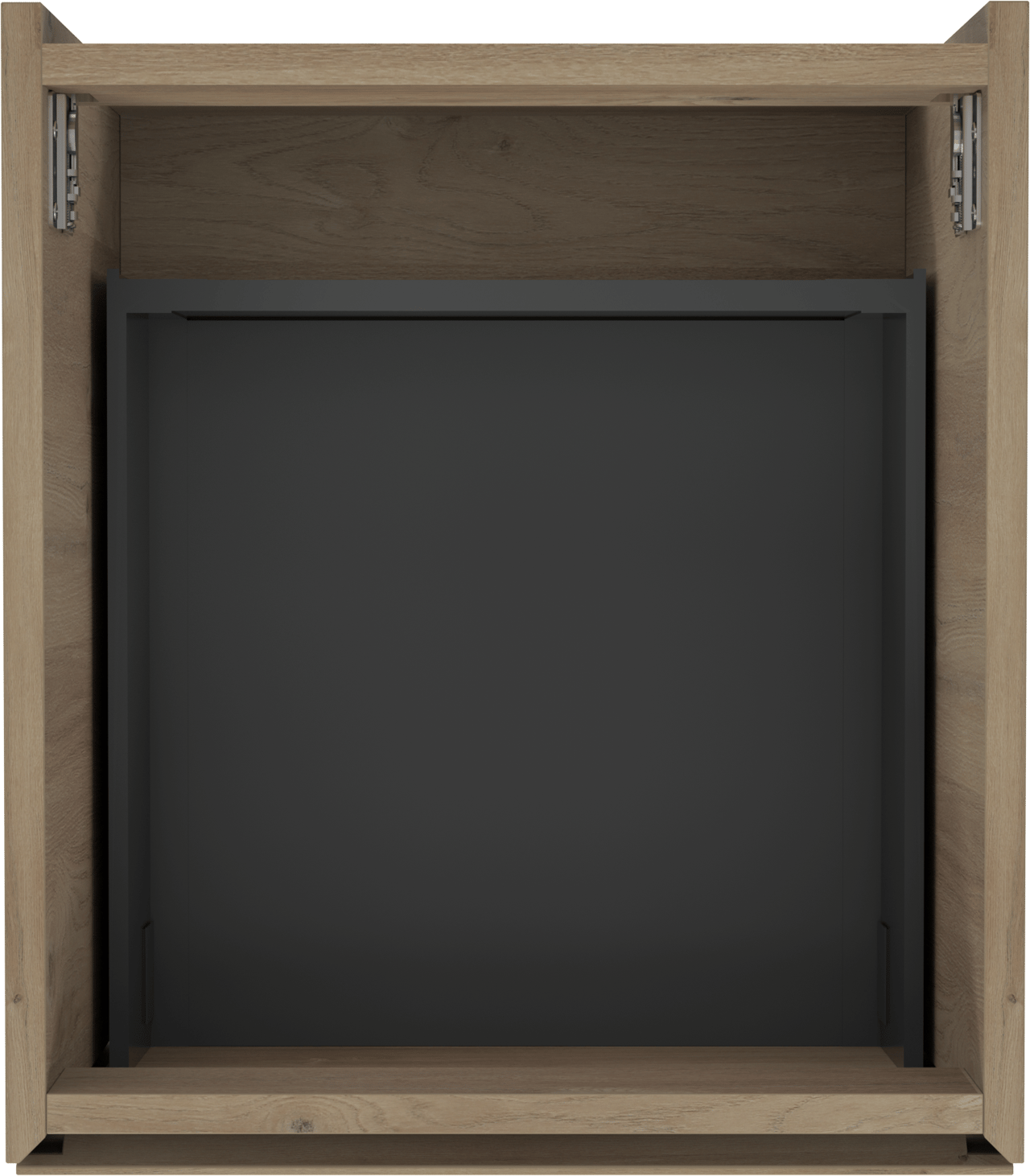 Storke Edge zwevende wastafelonderkast 45 x 52 cm ruwe eik 1 lade