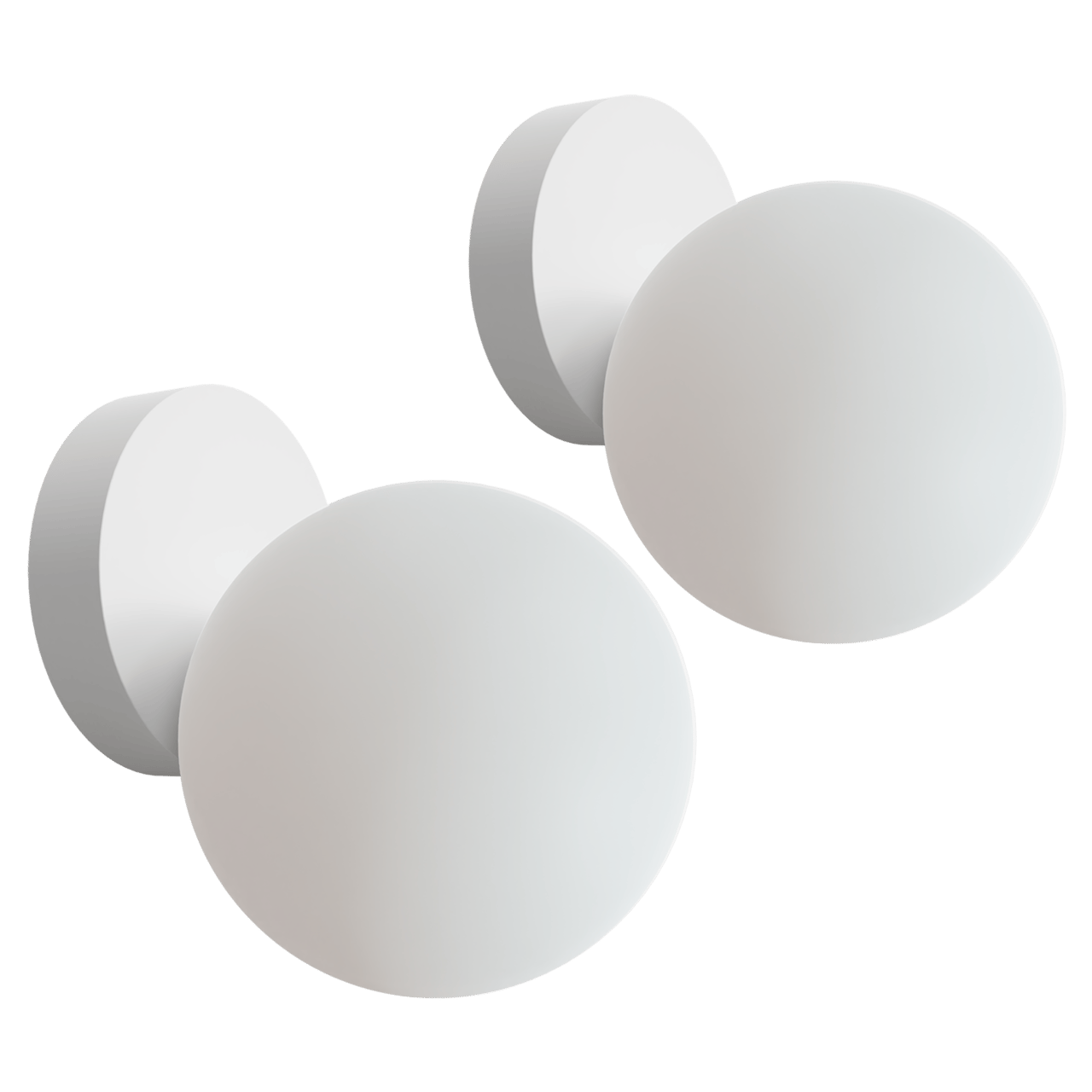 Balmani Orbis LED luminaire 12 cm blanc (lot de 2)