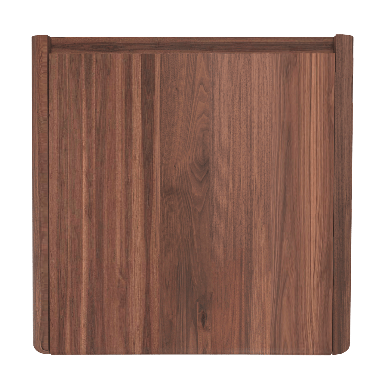 Balmani Fara zwevend toiletmeubel 45 x 22 cm amerikaanse notelaar met Fara wastafel in matte Solid Surface