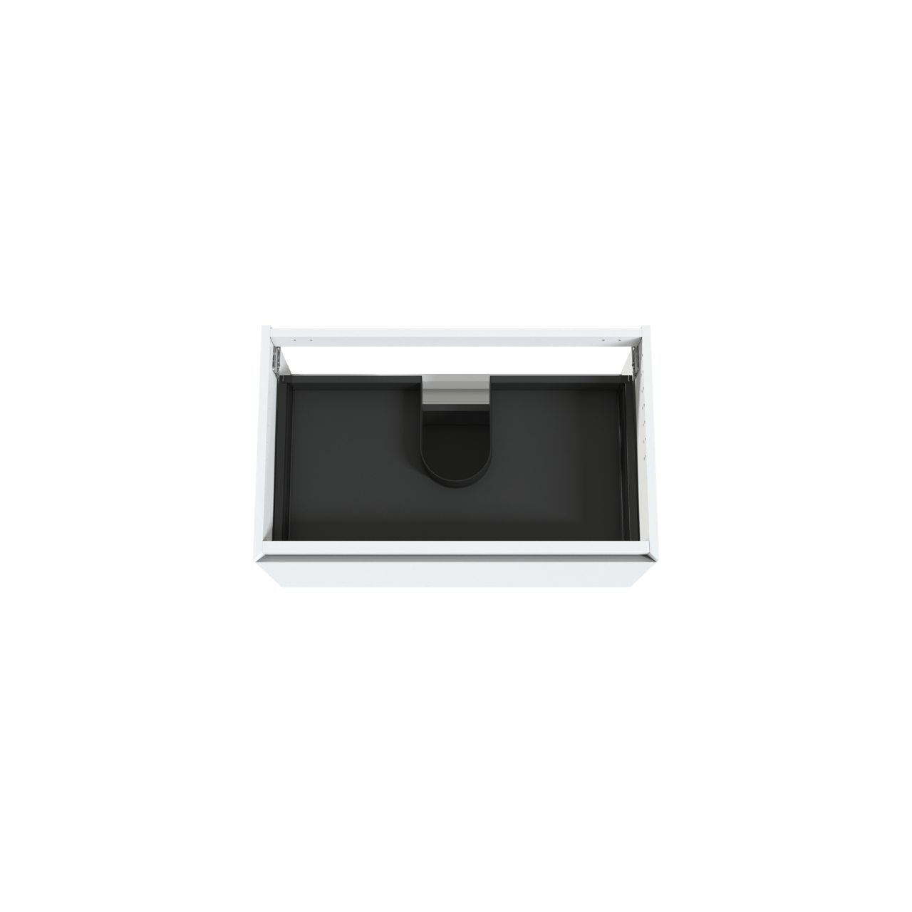 Balmani Idra meuble sous-vasque suspendu 90 x 55 cm blanc mat 2 tiroirs