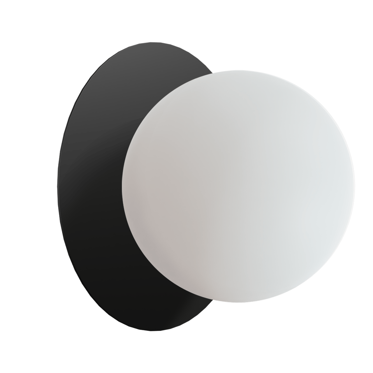 Balmani Pelota Disc medium LED Luminaire 16 cm noir