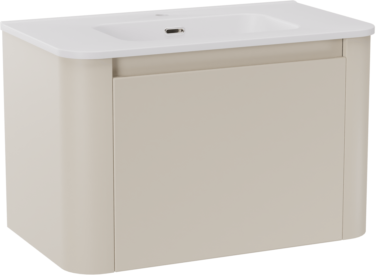 Storke Soft meuble salle de bains avec plan vasque Kera Soft