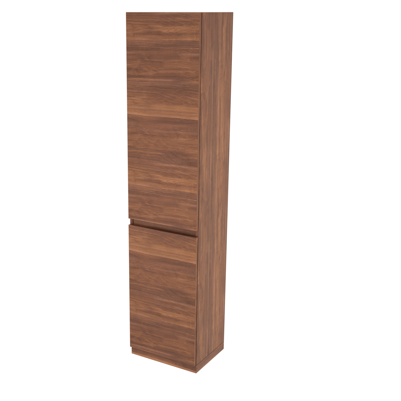 Balmani Lucida stehender Hochschrank links, Nussbaum, 45 x 35 x 195 cm