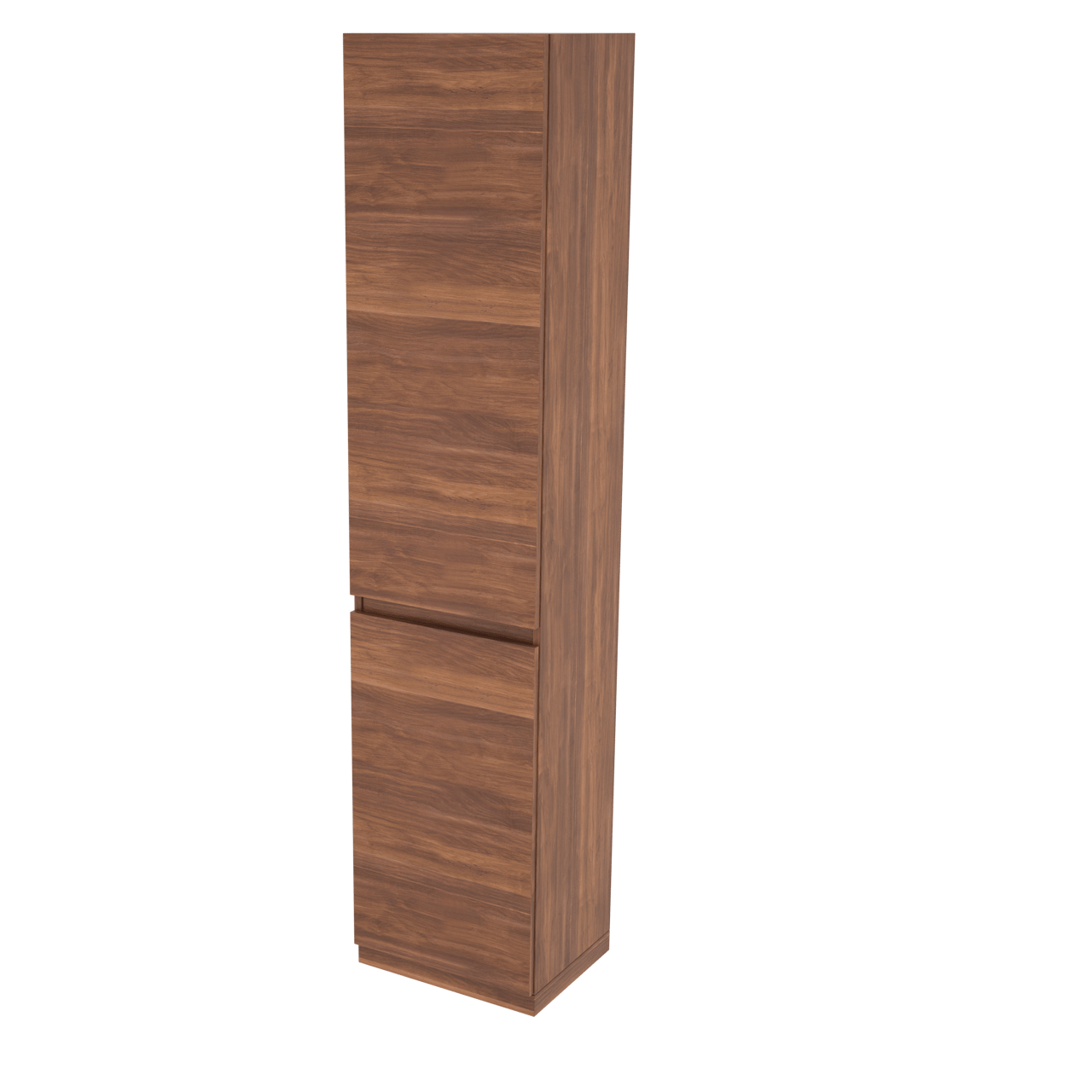 Balmani Lucida colonne salle de bains a poser à gauche noyer 45 x 35 x 195 cm