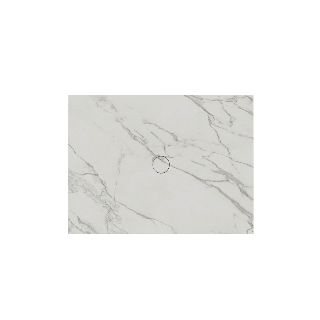 Balmani Studio receveur de douche 120 x 90 cm céramique Calacatta