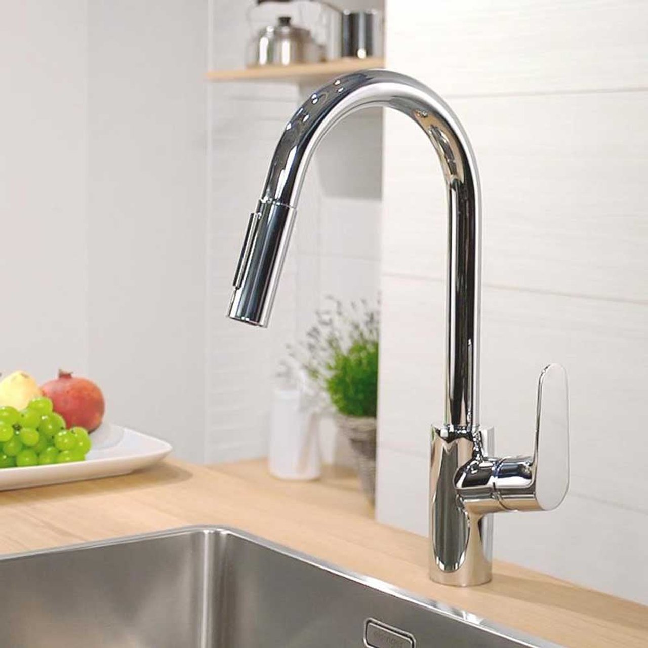 Hansgrohe Focus M41 240 keukenkraan chroom