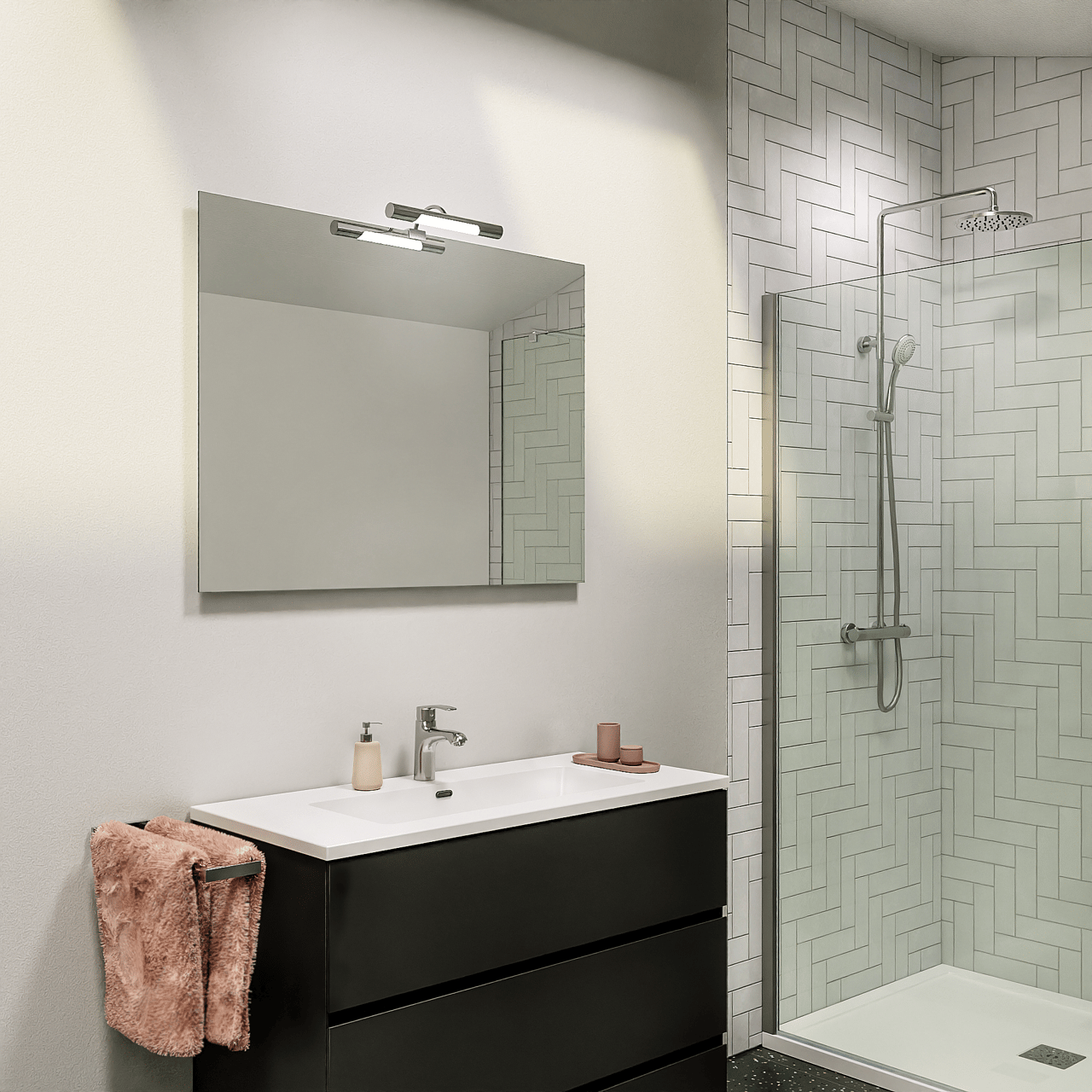 Storke Soto miroir rectangulaire 100 x 75 cm