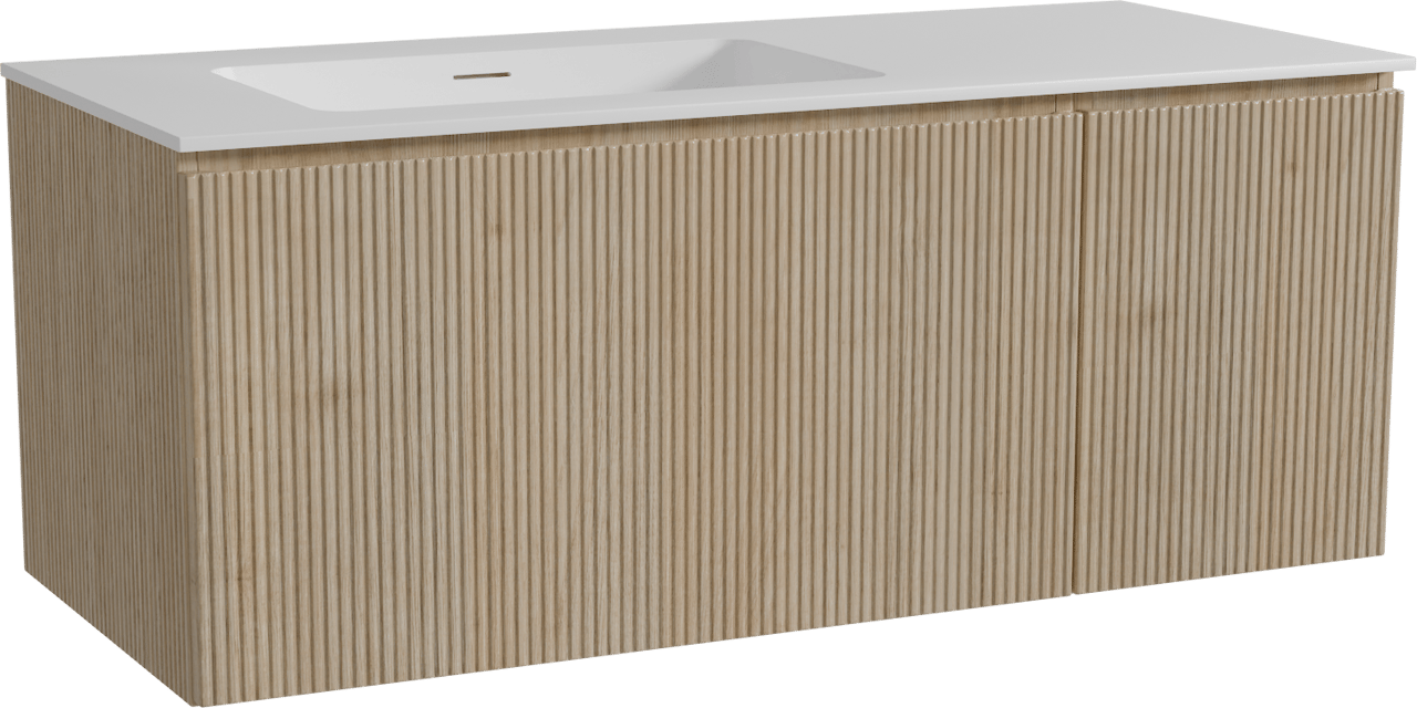 Storke Ribs Badmöbel mit Mata Waschtisch