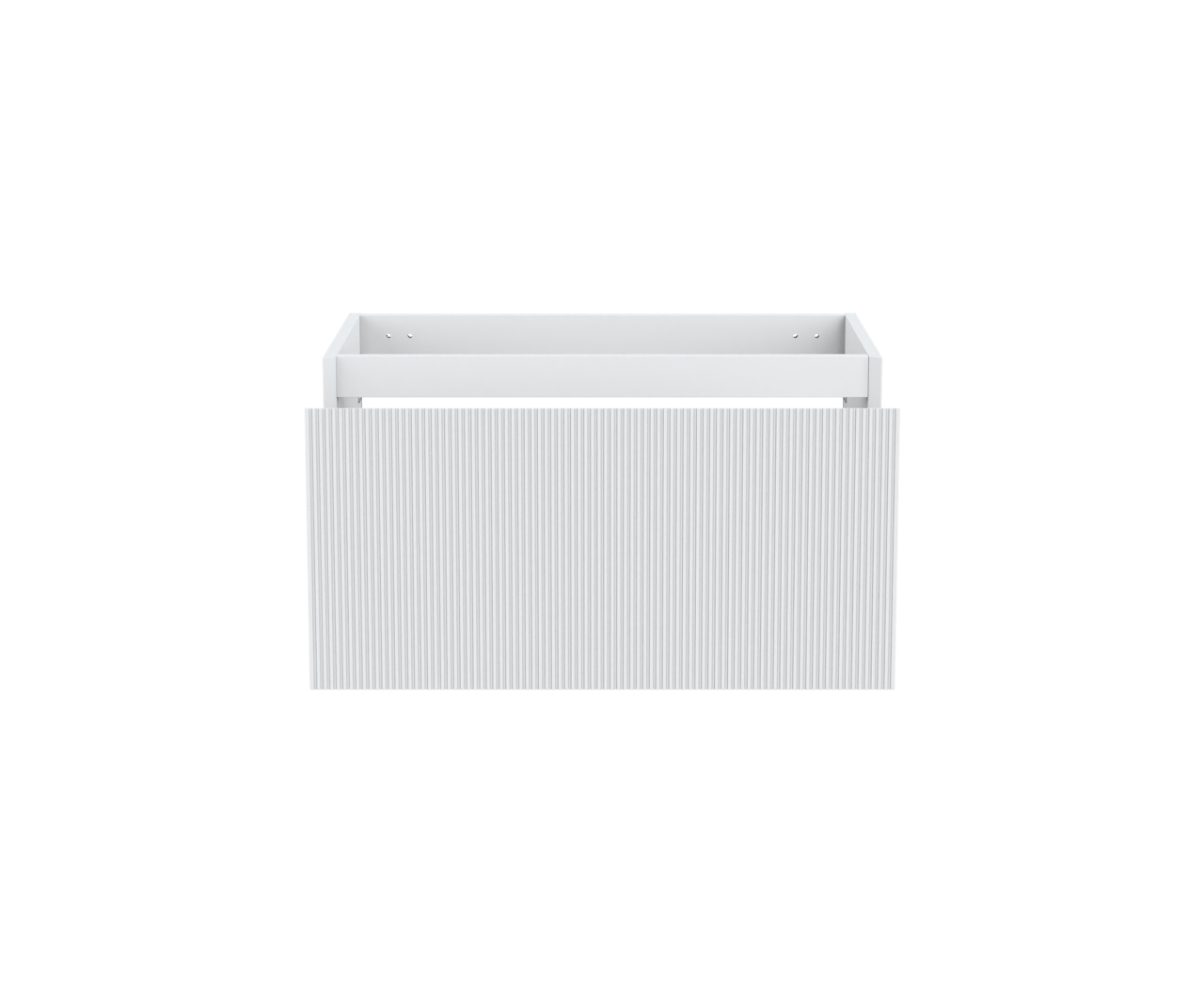 Balmani Fila zwevende wastafelonderkast 90 x 55 cm mat wit 2 lades