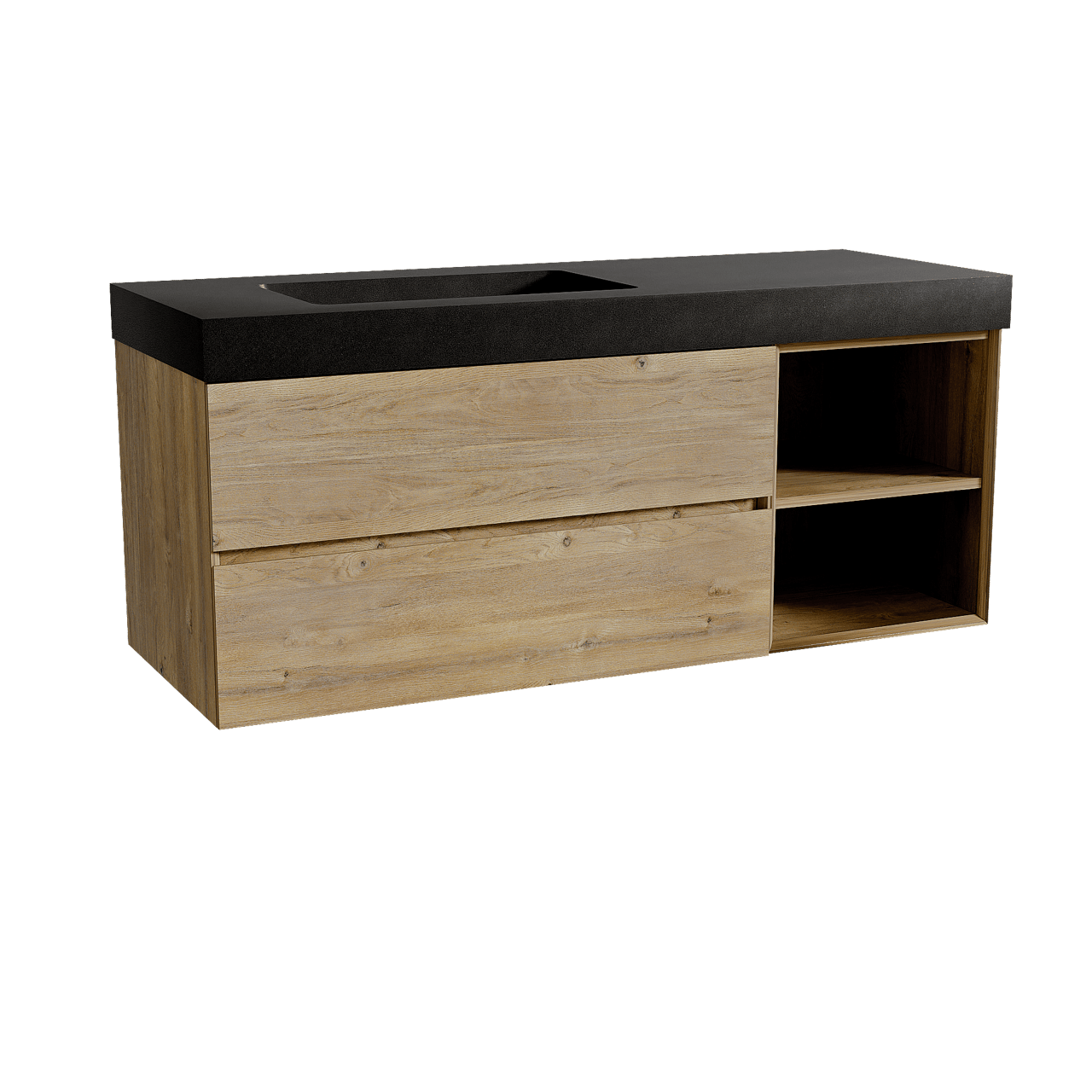 Storke Edge meuble salle de bains avec lavabo Scuro High