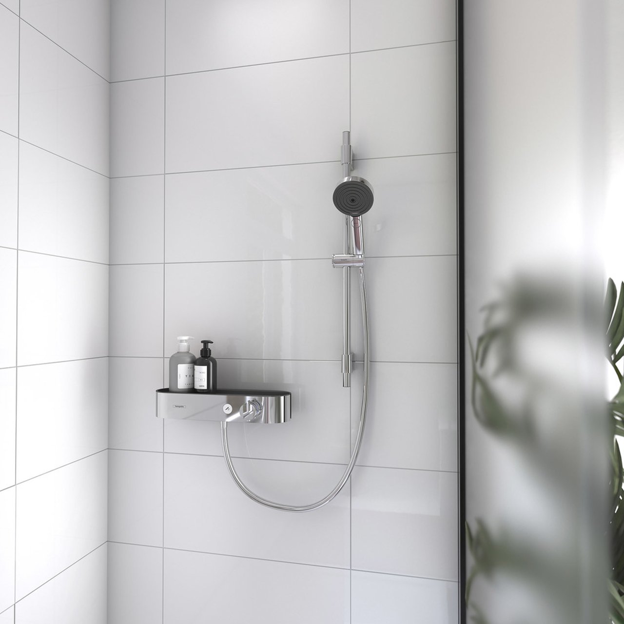 Hansgrohe ShowerTablet Select Thermostat-Duscharmatur: Chrom Glänzend