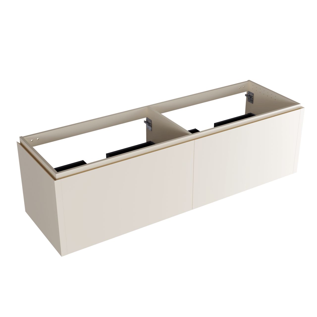 Balmani Eclips zwevende wastafelonderkast 180 x 55 cm Sandbeige 4 lades