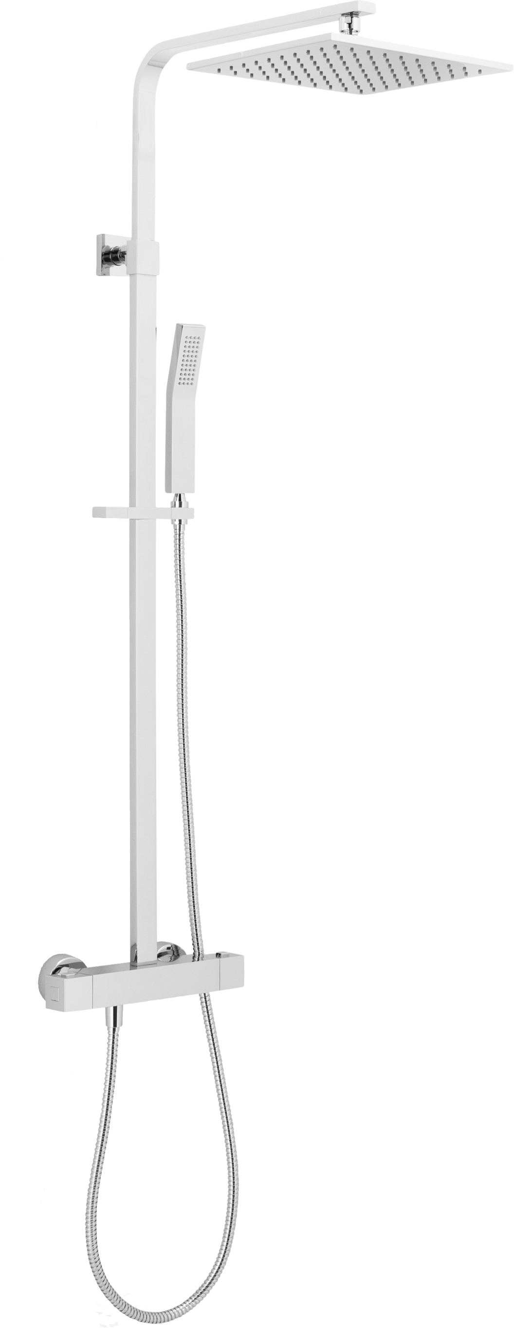 Blaufoss Phantom 250 colonne de douche de pluie mitigeur thermostatique chrome brillant