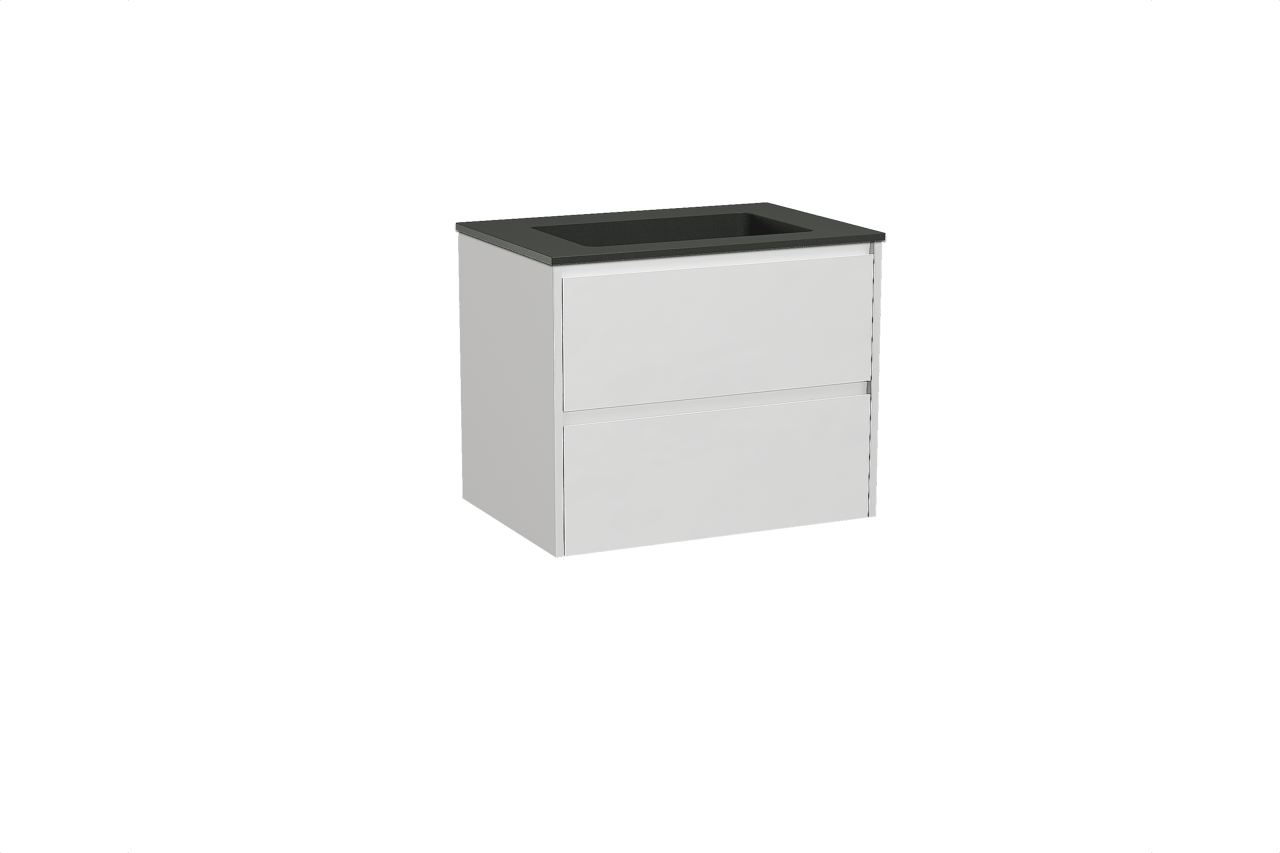 Storke Seda Badmöbel Set mit Scuro Waschtisch