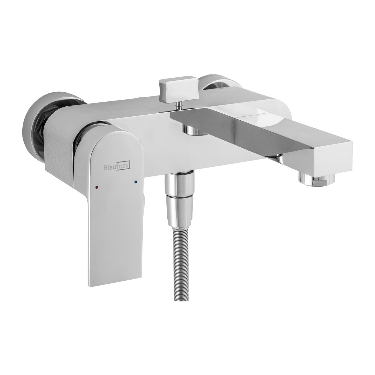 Blaufoss Ultima Badewannenarmatur: Chrom glänzend