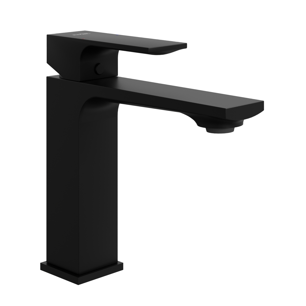 Blaufoss Cape robinet de lavabo noir mat