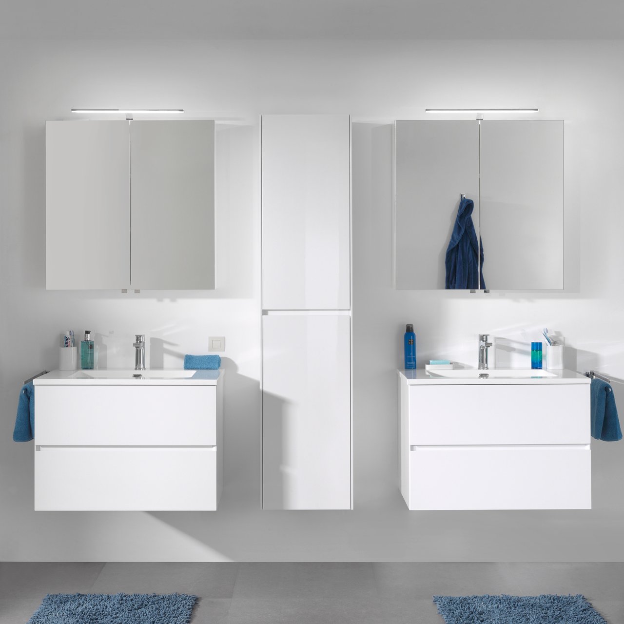 Balmani Lineato LED verlichting 49 cm chroom