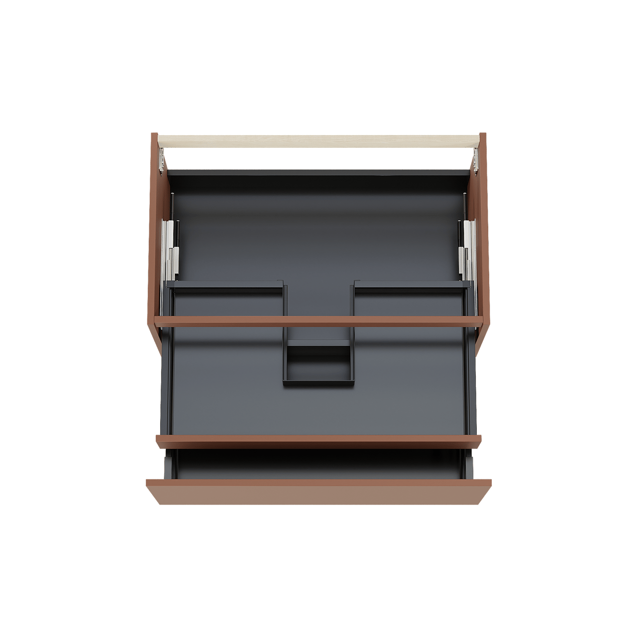 Balmani Sfera meuble sous-vasque suspendu 90 x 55 cm Cotto 2 tiroirs