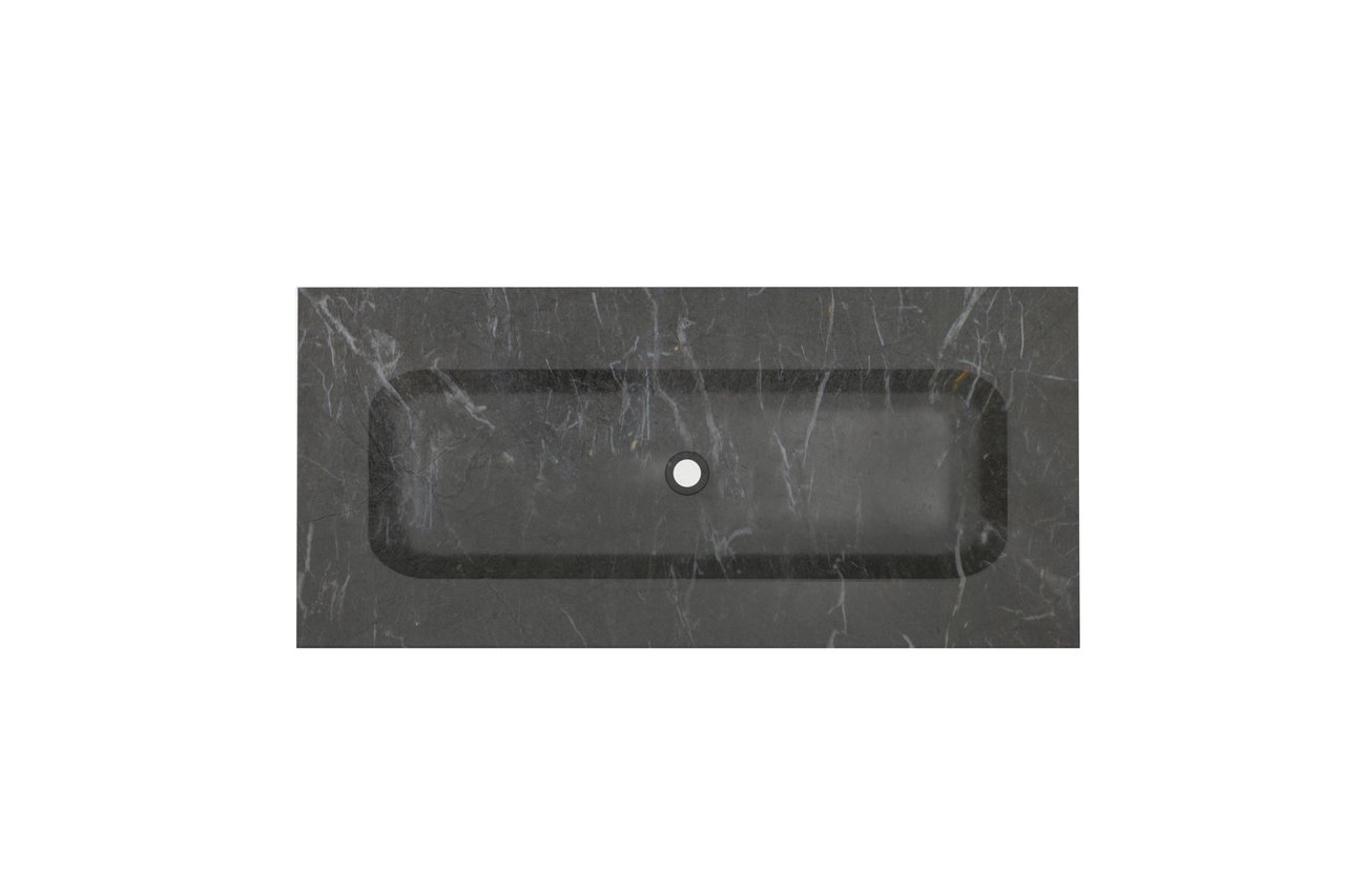 Balmani Tablo Arcato vasque simple marbre Pietra Grey 120 x 55 cm
