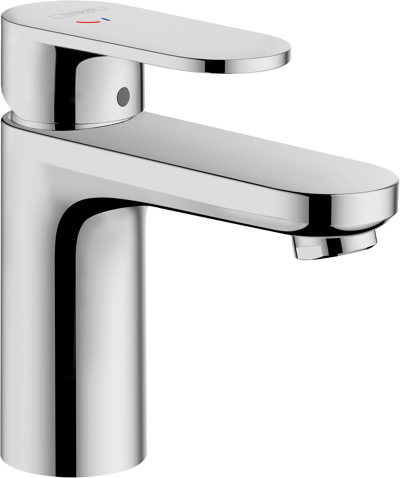 Hansgrohe Vernis Blend 100 Niedrige Waschtischarmatur Chrom glänzend