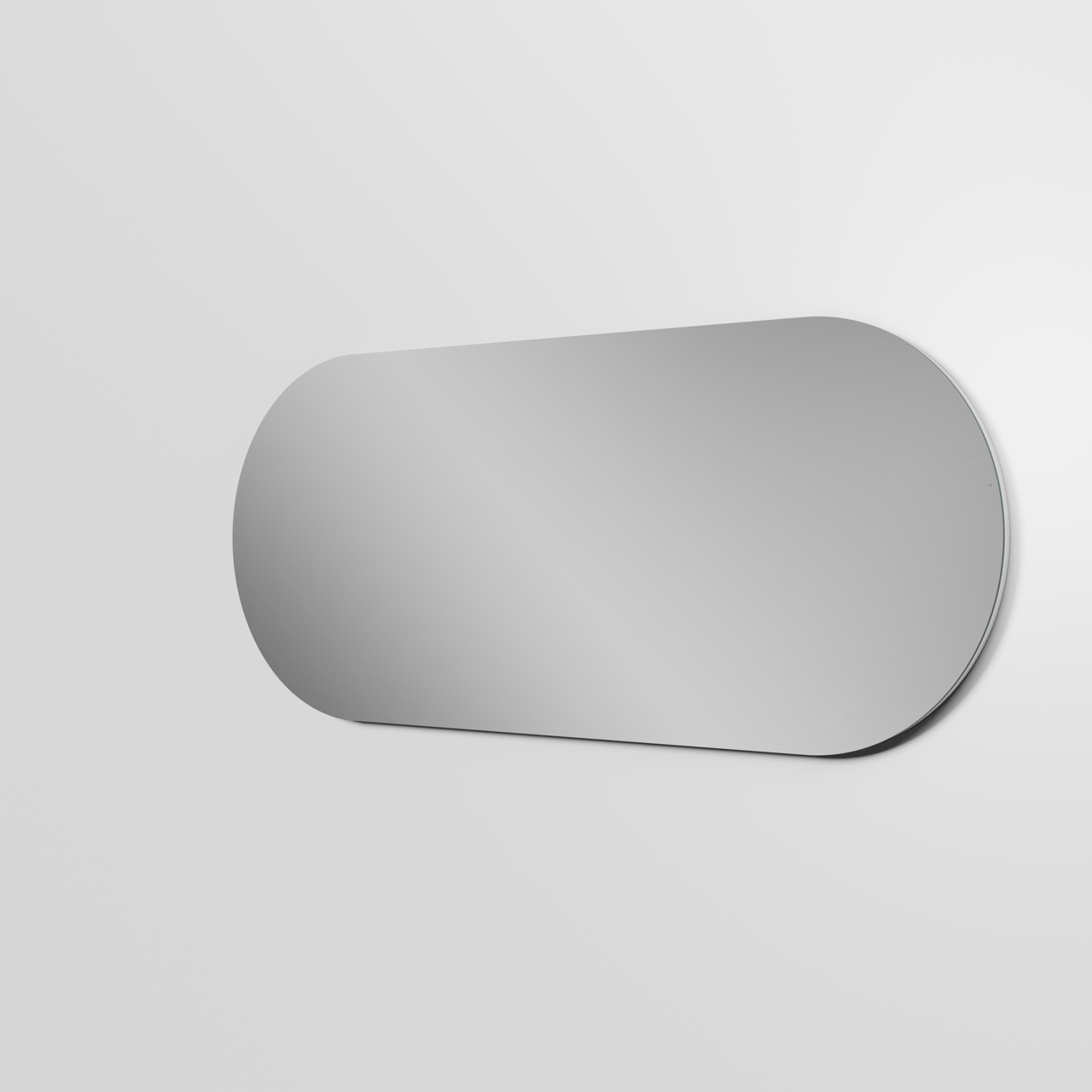 Balmani Cloud ovaal badkamerspiegel 160 x 65 cm met spiegelverlichting en anti-damp