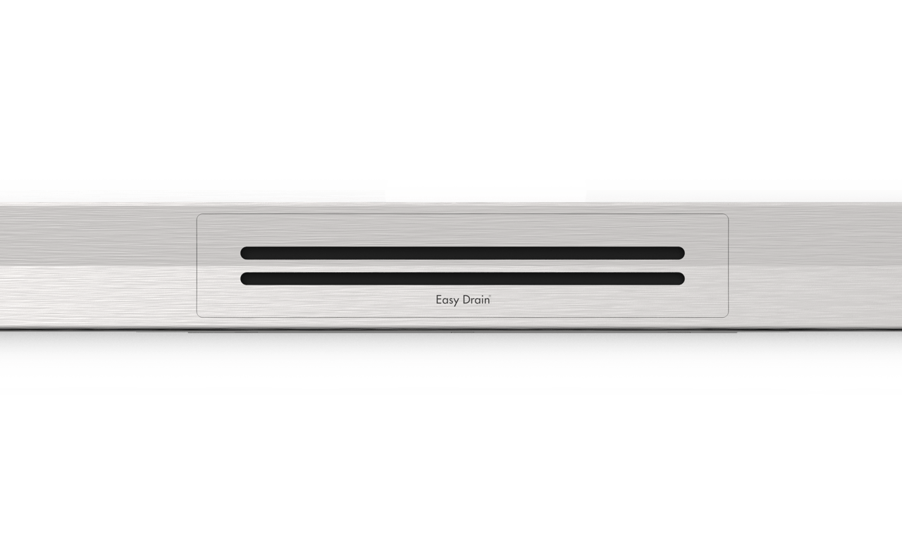 Easy Drain R-Line Clean Color caniveau de douche 80cm Brushed Stainless Steel