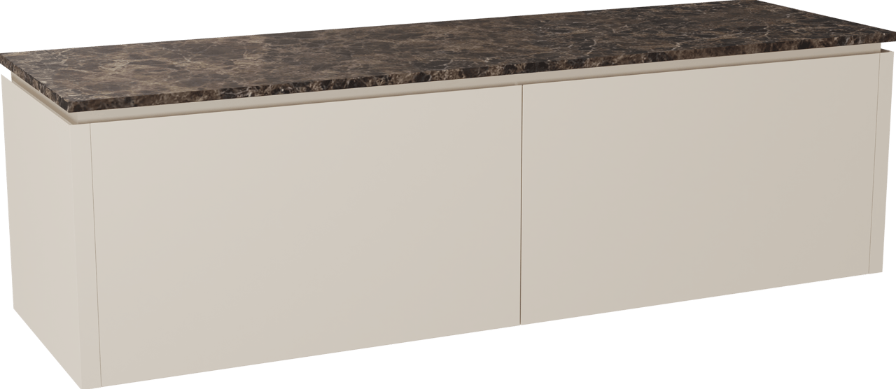 Balmani Eclips badkamermeubel met Stretto tablet voor waskom(men)