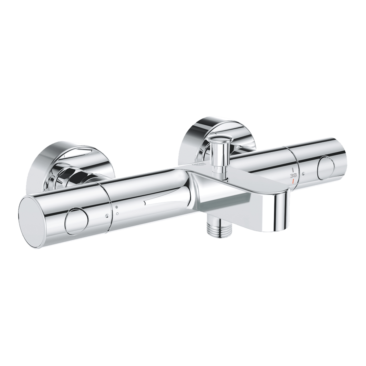 Grohe Grohtherm 800 Cosmopolitan robinet baignoire thermostatique chrome brillant