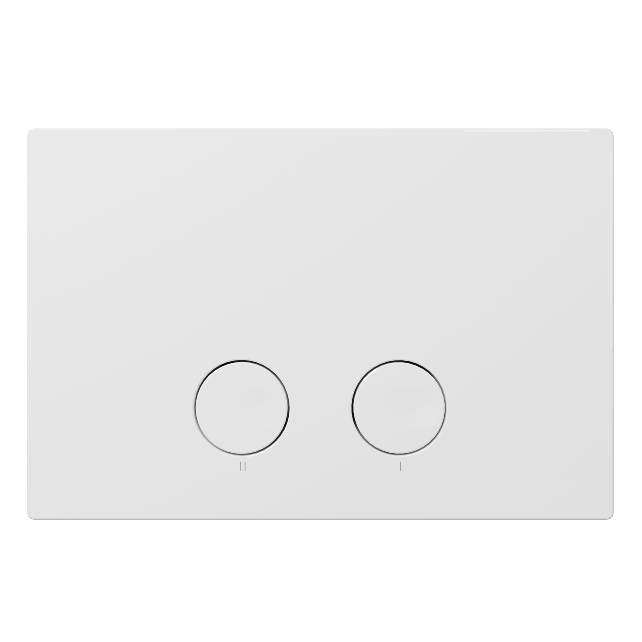 Presa plaque de déclenchement Blanc Brillant pour UP320 ou UP720 bâti-support