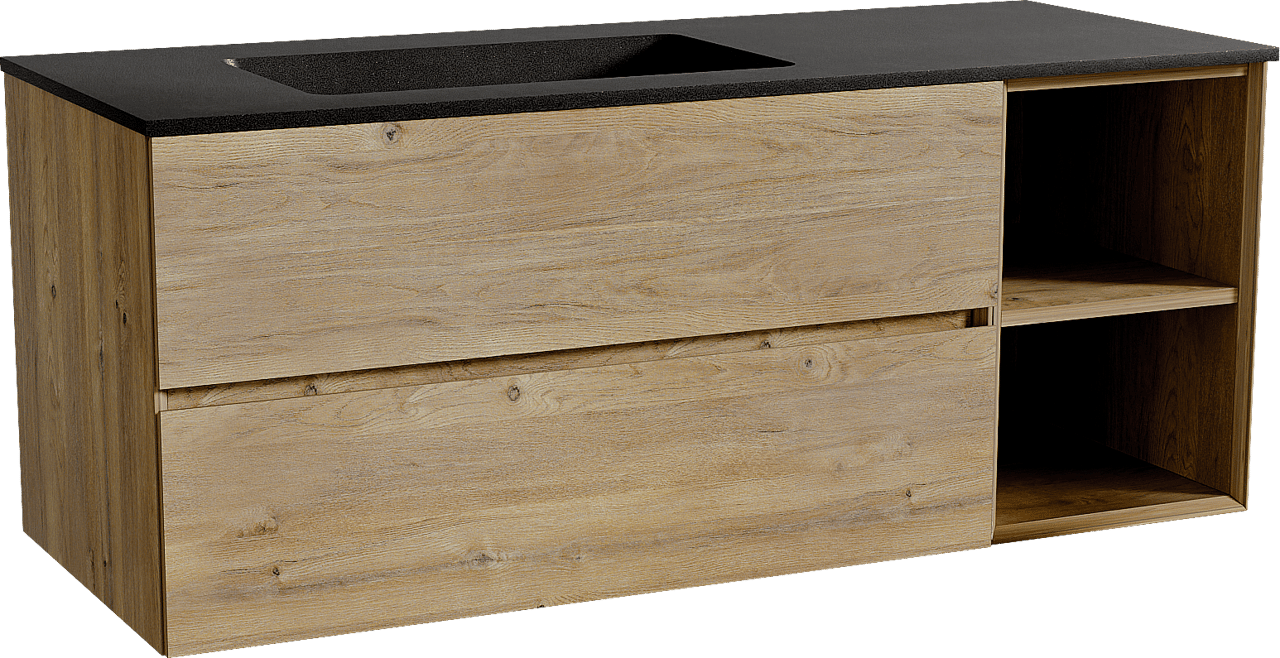 Storke Edge badkamermeubel met Scuro wastafel