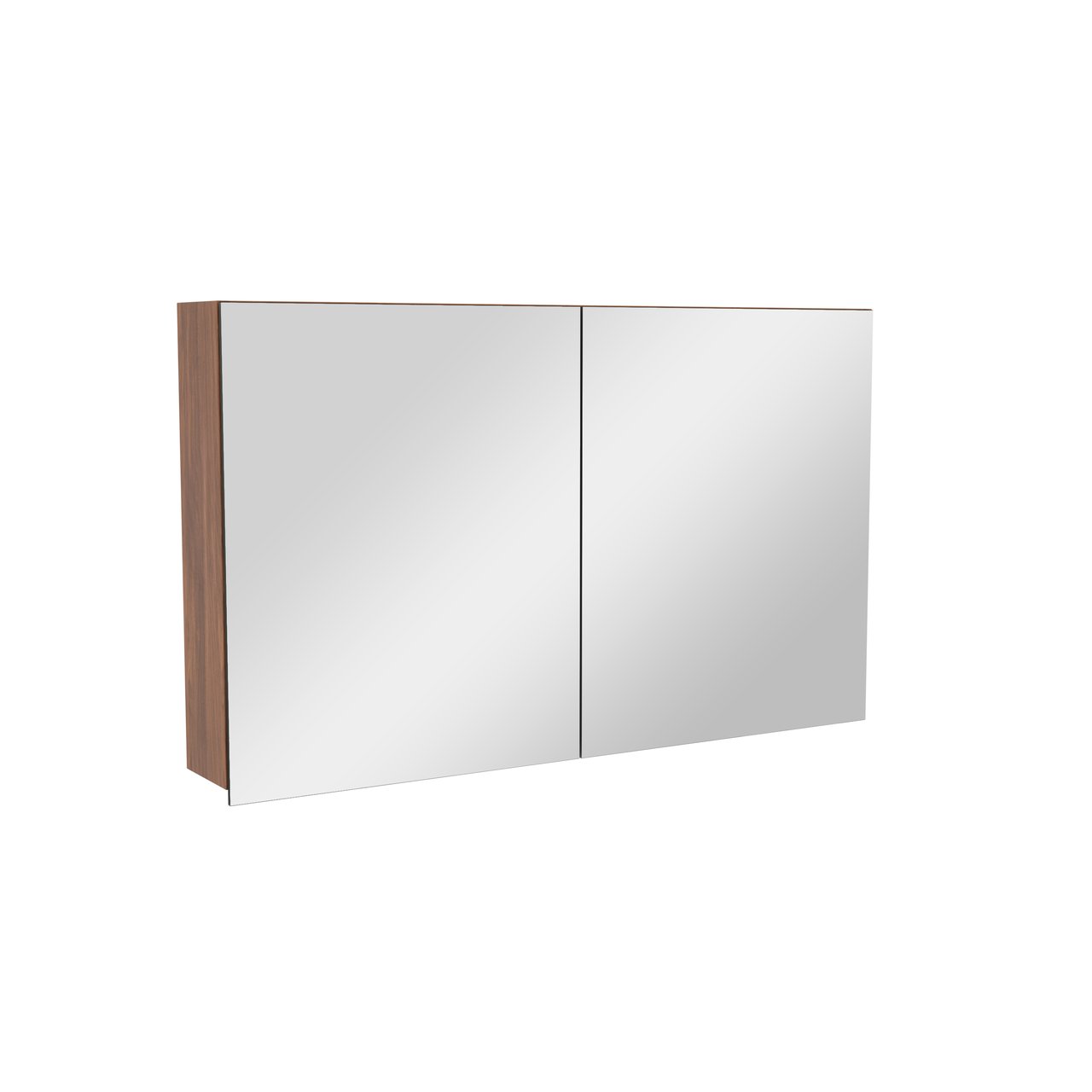 Balmani Lucida spiegelkast 120 x 72 cm notenhout