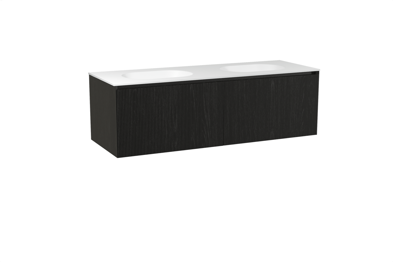 Balmani Fila badkamermeubel met Tablo Oval Wastafel