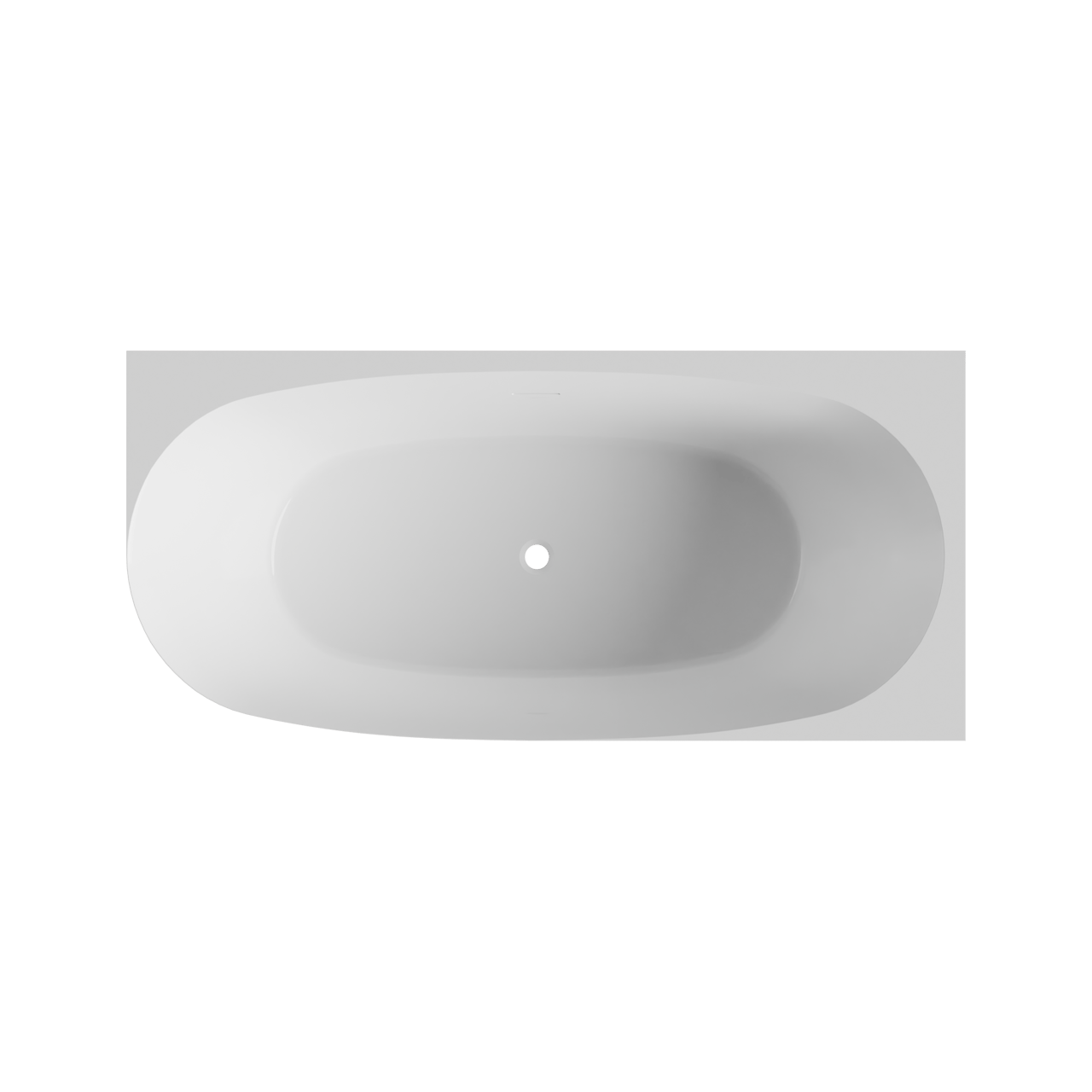 Luca Varess Sutilo 2-Personen-Eckbadewanne: rechts, 170 x 75 cm Acryl, Weiß Glänzend