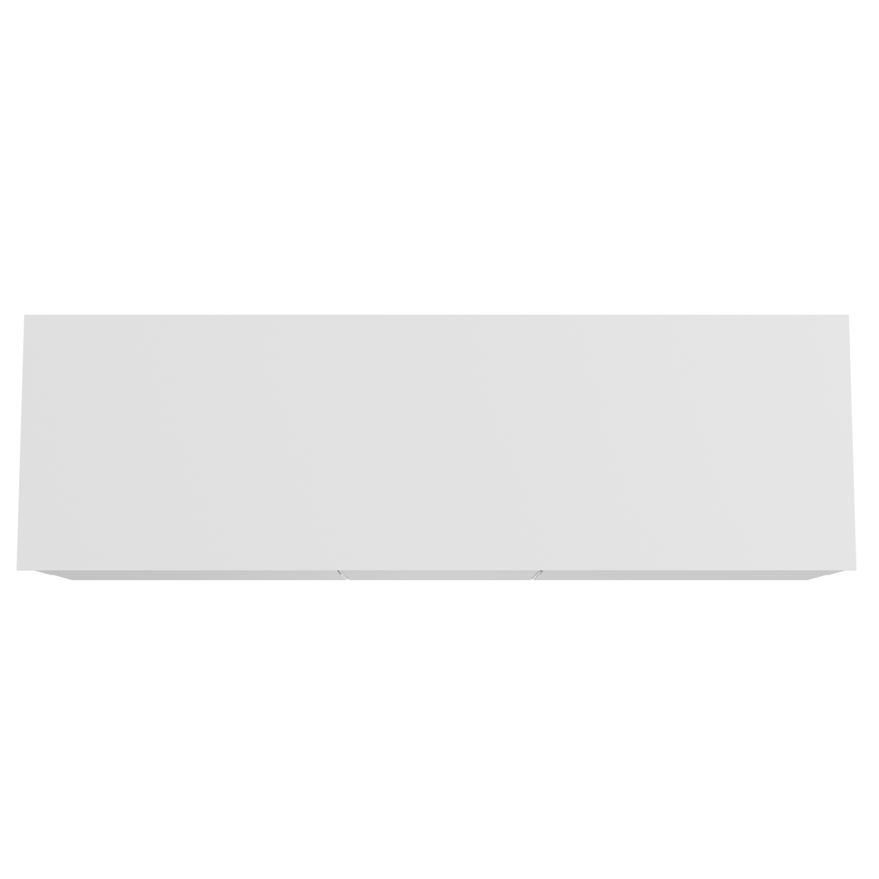 Balmani Mitra meuble salle de bains suspendu 180 x 55 cm blanc mat avec Stretto tablette simple ou double en solid surface blanc mat