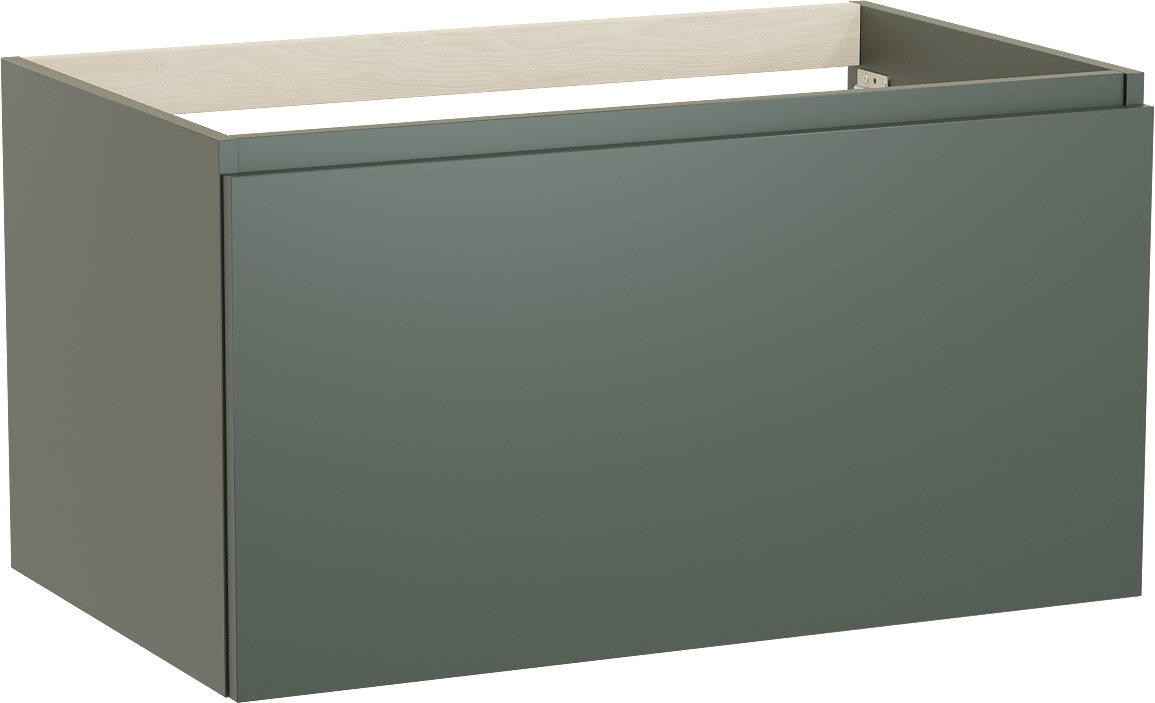 Balmani Sfera meuble sous-vasque suspendu 90 x 55 cm Forest 2 tiroirs