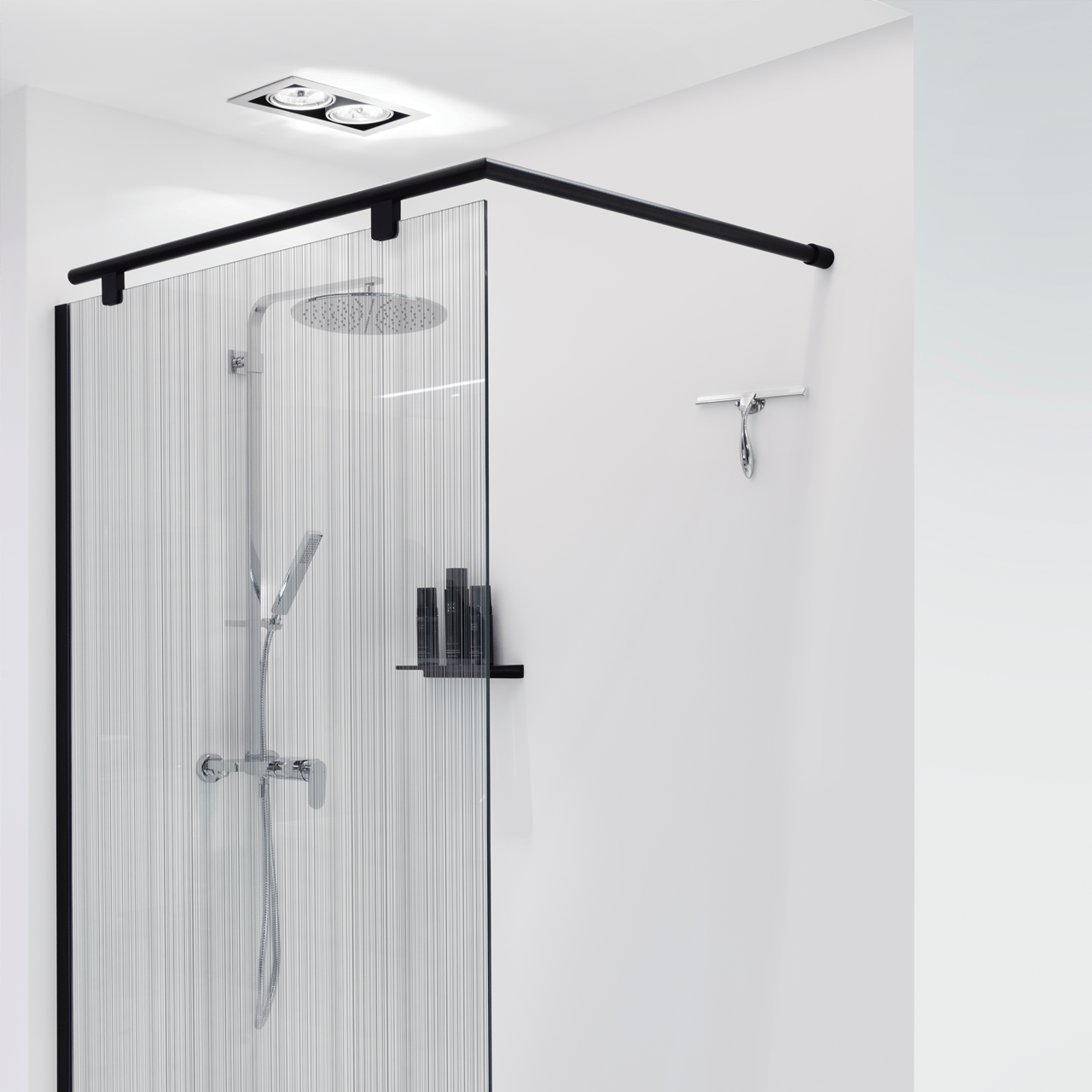 Blaufoss Creates 300 Duschsystem: Chrom glänzend