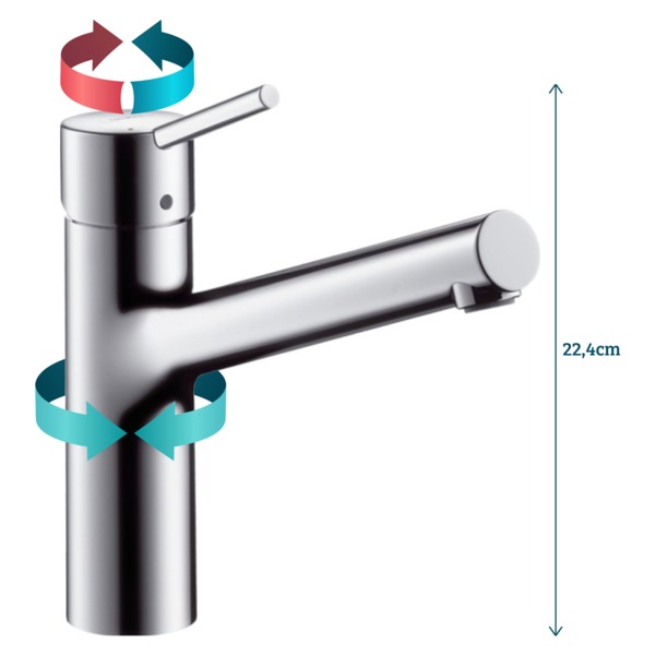 Hansgrohe Talis M521 170 keukenkraan chroom