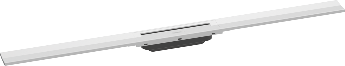 Hansgrohe RainDrain Flex caniveau de douche découpable 100cm Blanc Mat