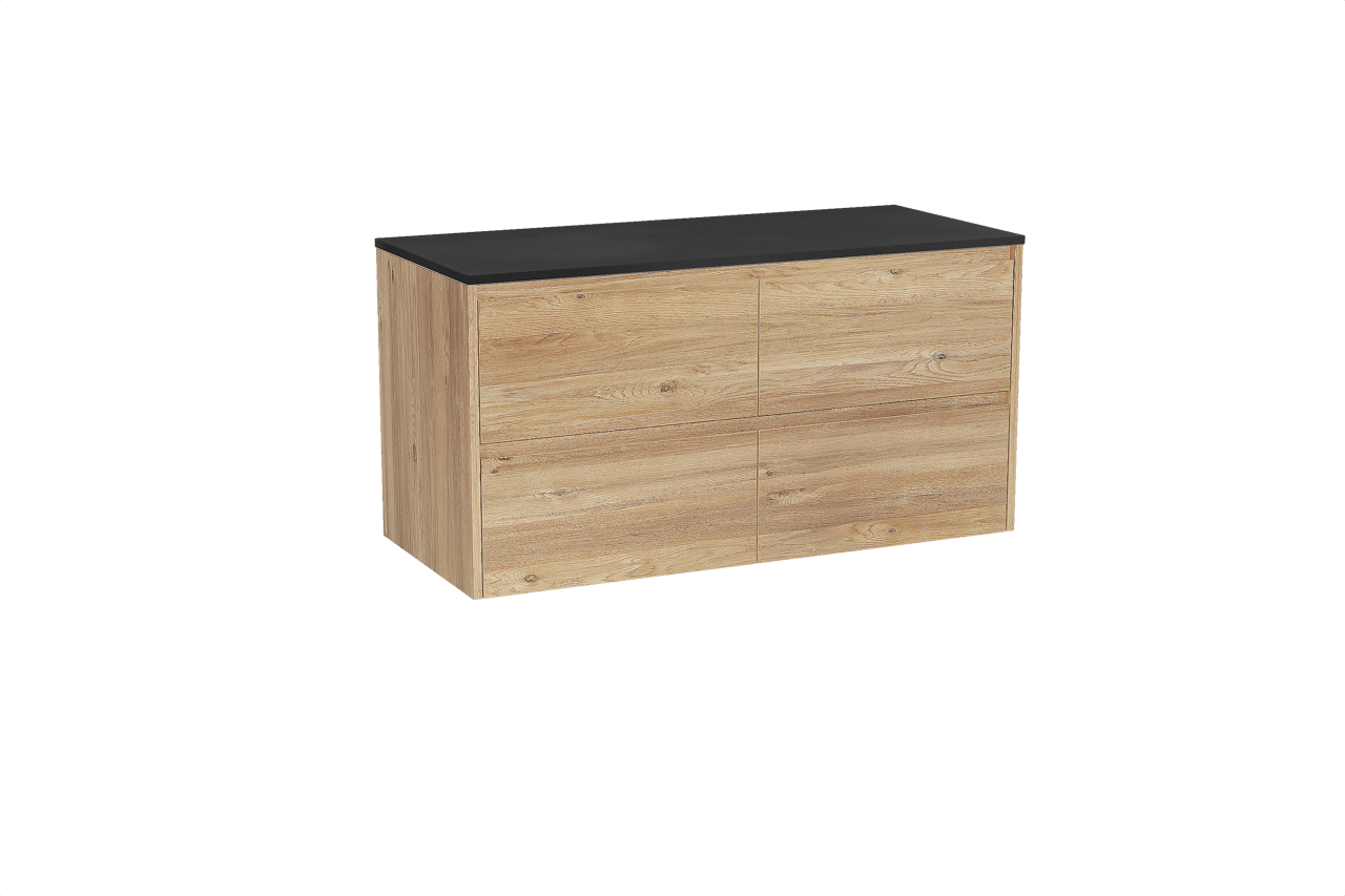 Storke Seda meuble salle de bains avec tablette pour vasques Panton