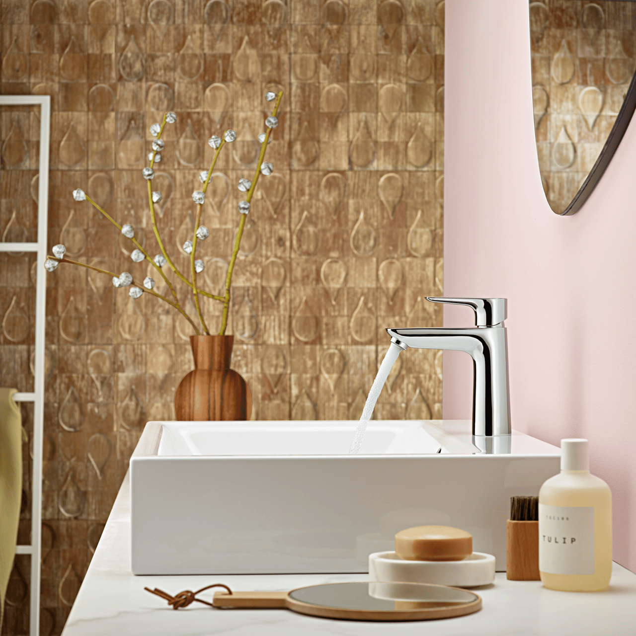 Hansgrohe Talis E110 robinet de lavabo bas Chrome Brillant