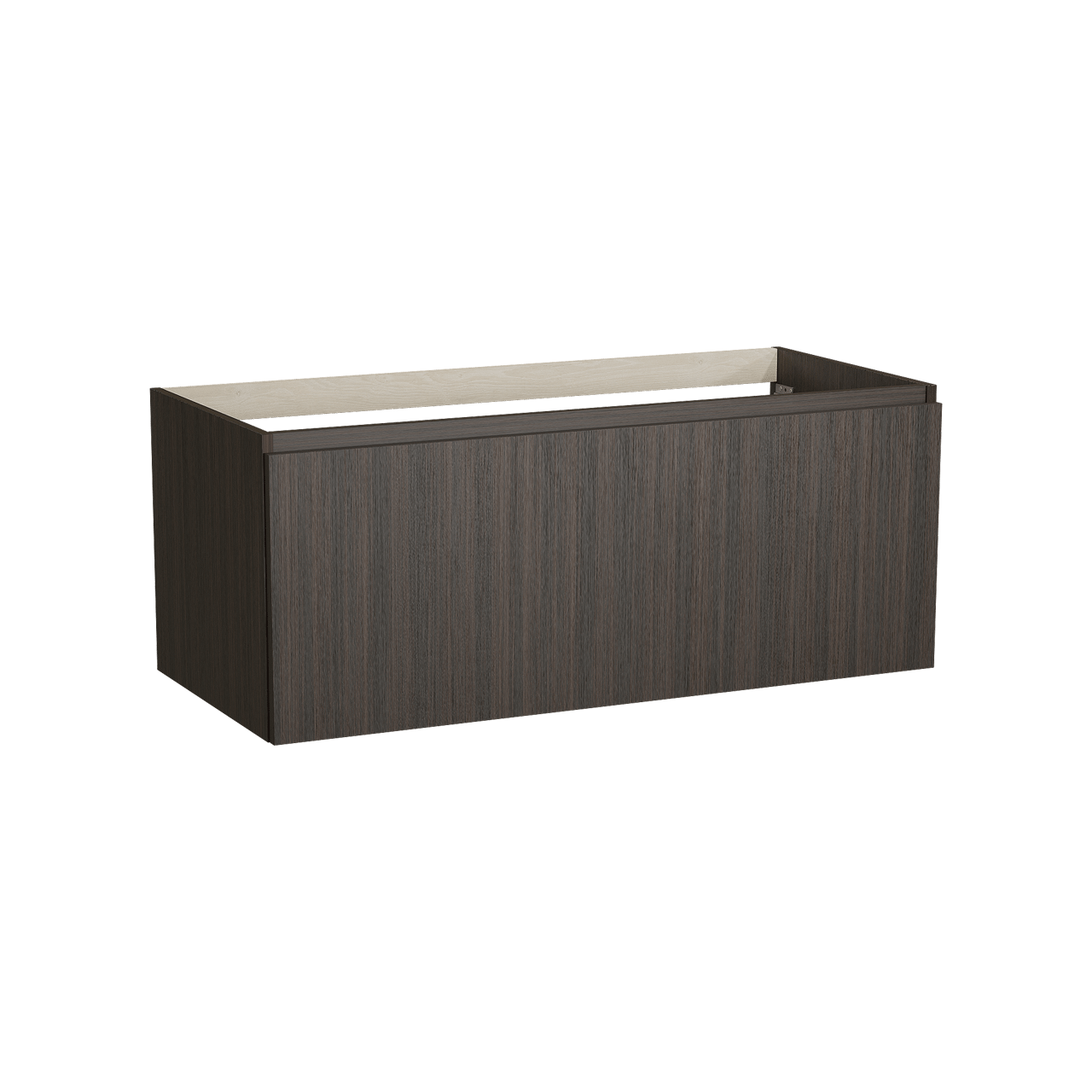 Balmani Sfera meuble sous-vasque suspendu 120 x 55 cm Eucalyptus 2 tiroirs