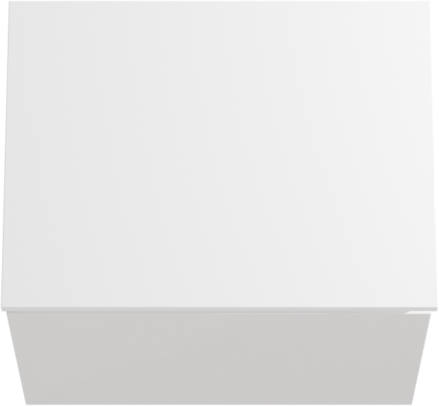 Linie Lado meuble salle de bains suspendu 60 x 46 cm blanc brillant avec Lado tablette simple en marbre composite blanc brillant