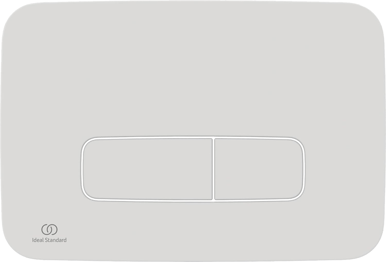 Oleas M3 plaque de commande Blanc Mat pour Ideal Standard ProSys bâti-support