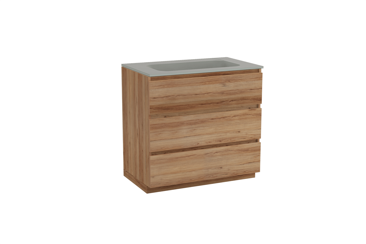 Balmani Lucida Badmöbel Set mit Tablo Strada Waschtisch