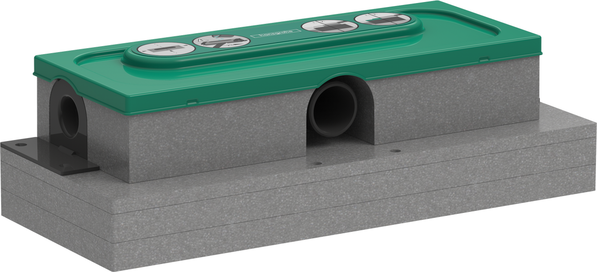 Hansgrohe uBox Flat kit d'installation pour rigole de douche pour Raindrain Flex