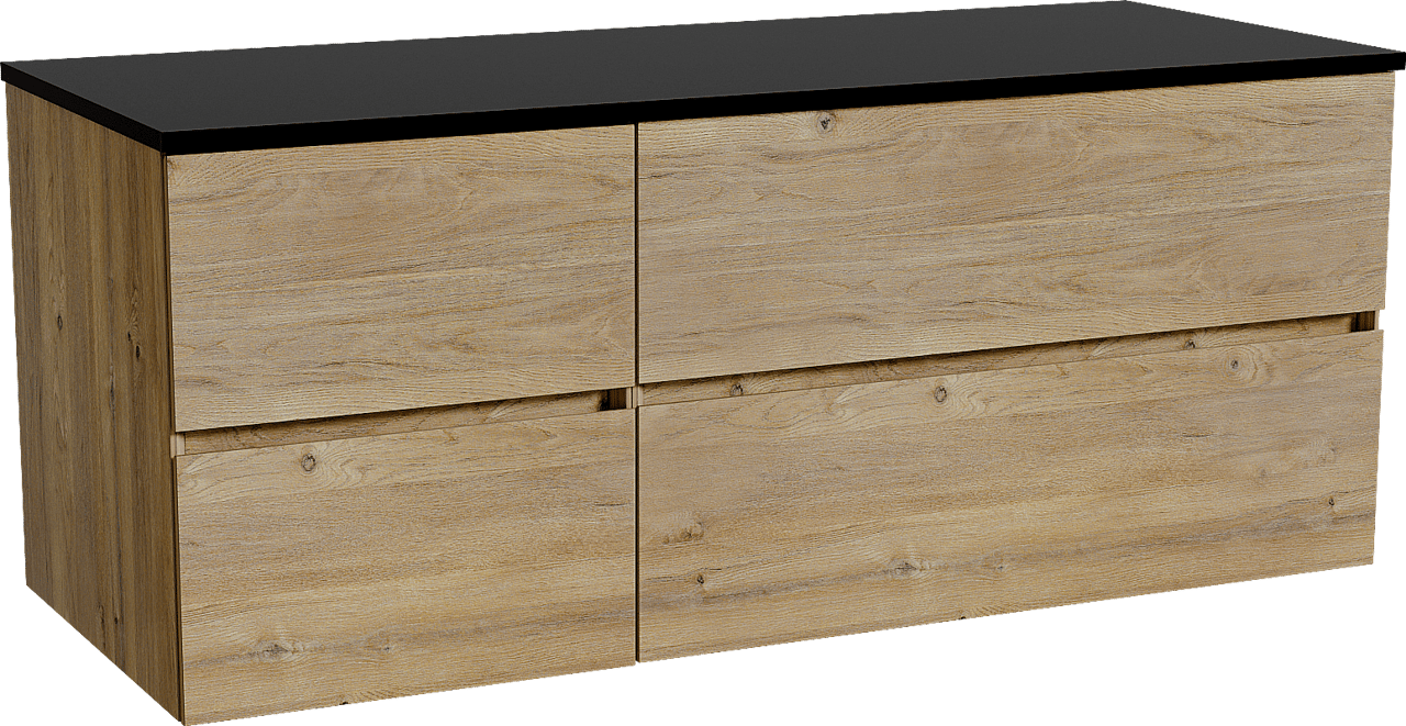 Storke Edge meuble salle de bains avec tablette pour vasques Panton