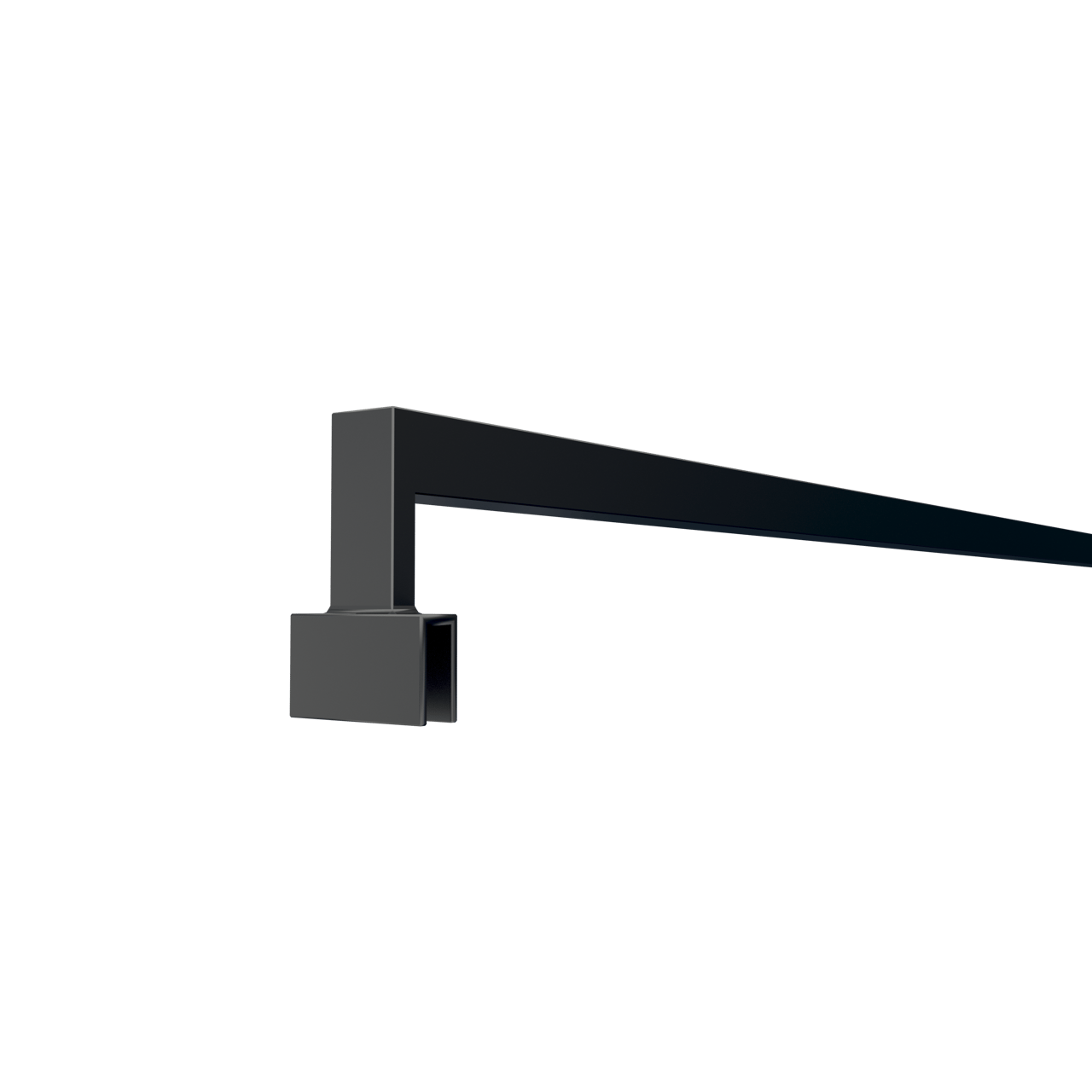 Balmani Modular Classic steunarm 120cm mat zwart