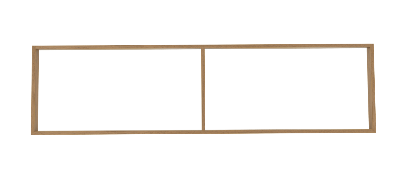 Balmani Legno socle pour meuble sous-vasque chêne vieilli 180 x 52,5 cm