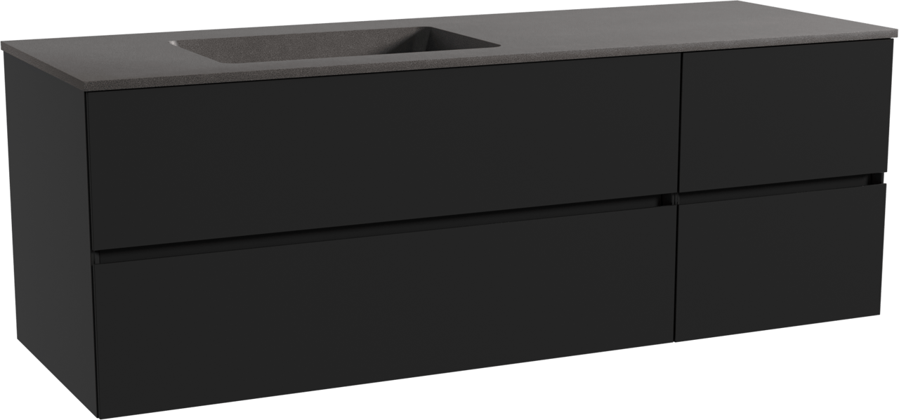 Storke Edge badkamermeubel met Scuro wastafel